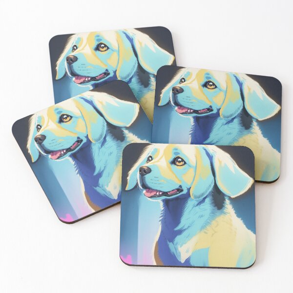 Item preview, Beautiful abstract Labrador dog artwork designed and sold by Tio-Tecun.