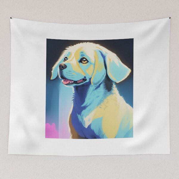 Item preview, Beautiful abstract Labrador dog artwork designed and sold by Tio-Tecun.