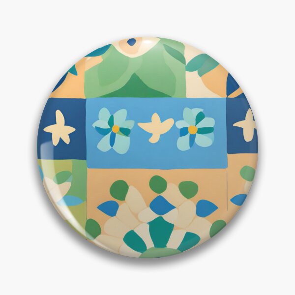 Item preview, Cool Floral Mosaic designed and sold by AnimaliaStar.