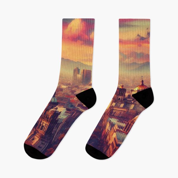 Item preview, Mexico City at Sunset designed and sold by badguyduh.
