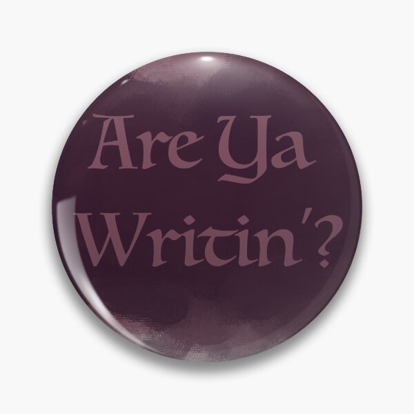 Item preview, Are Ya Writin'? Mauve Purple Haze designed and sold by GeataRionnag.