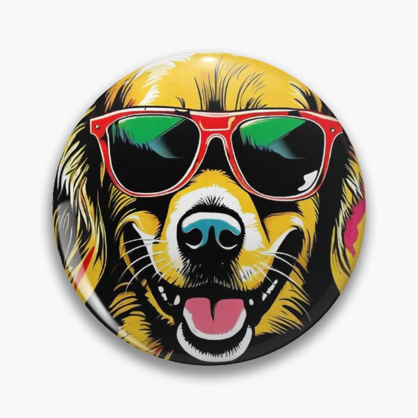 Artikelvorschau, Golden Retriever Brille-Hundebrille entworfen und verkauft von Petsthetic.