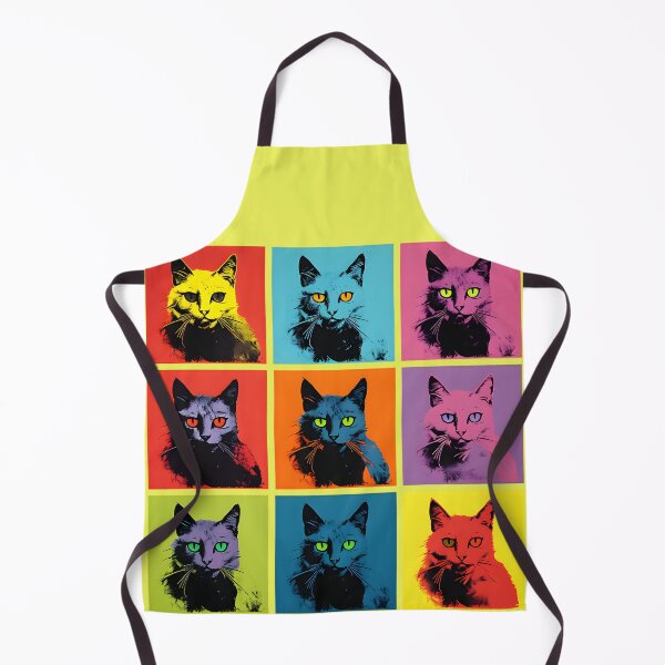 Item preview, Andy Warhol style color infused cats design T-Shirt designed and sold by AiApparel24-art.