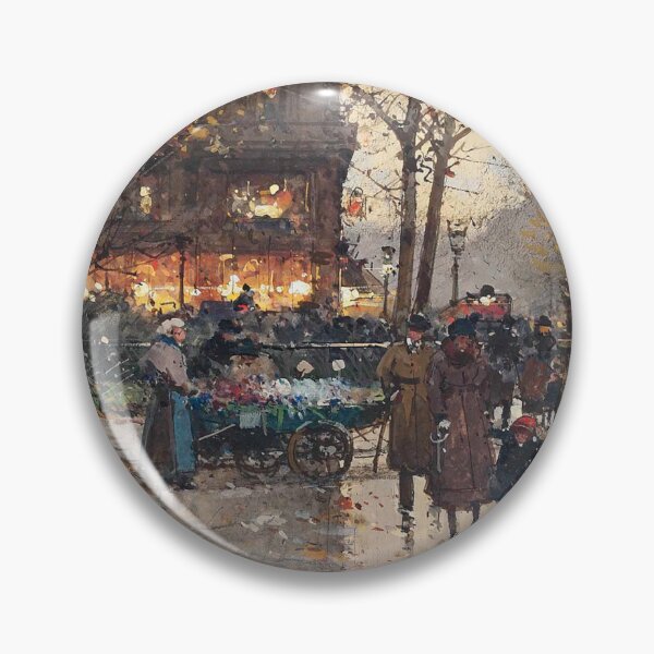 Item preview, Corner at Montmartre, Paris  (20th century) - Eugène Galien Laloue designed and sold by SALON DES ARTS.