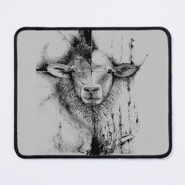 Item preview, Sheep art, artistic drawing designed and sold by Marcin Glawdel.