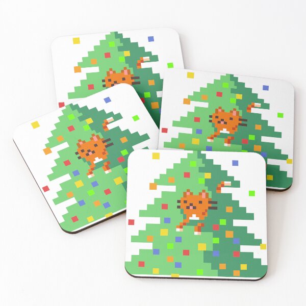 Item preview, Catmas Pixels designed and sold by visualcraftsman.