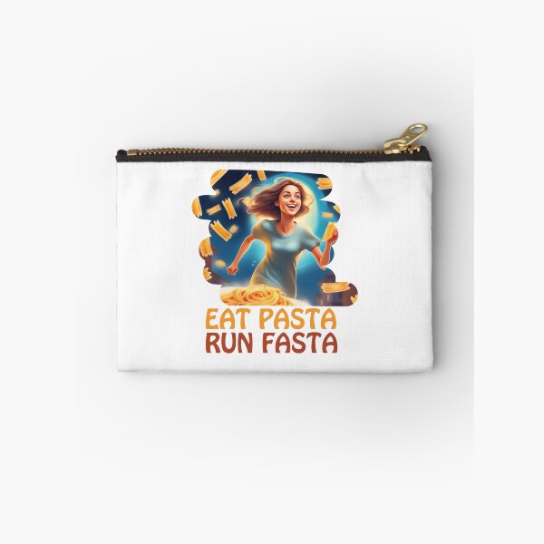 Item preview, Eat pasta run fasta AI designed and sold by StudioARTHUR.