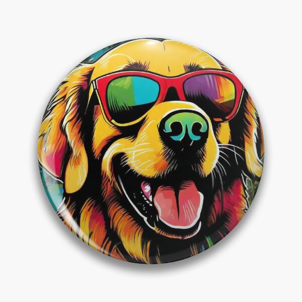 Artikelvorschau,  Golden Retriever Brille-Hundebrille entworfen und verkauft von Petsthetic.