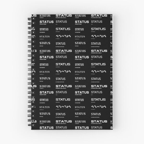 Item preview, Status Lettering: The Art of "Status" in Diverse Fonts designed and sold by ABUSSUAL.