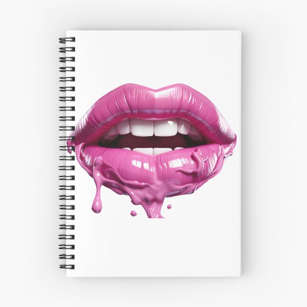 Item preview, Bold Pink Lips designed and sold by 7word.