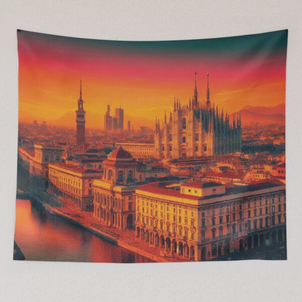 Item preview, Milan at Sunset designed and sold by badguyduh.