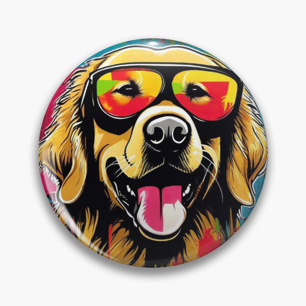 Artikelvorschau, Golden Retriever Brille-Hundebrille entworfen und verkauft von Petsthetic.