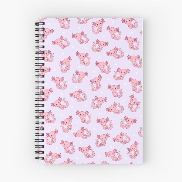 Item preview, Kawaii Axolotl Pattern designed and sold by Eliza Fortney.