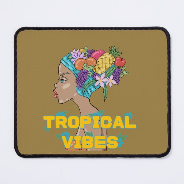 Item preview, Tropical vibes, afro fruit lady designed and sold by La Loca.