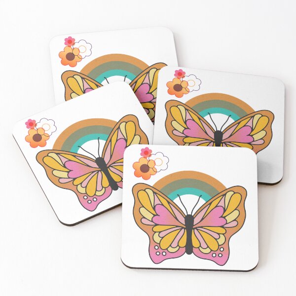 Item preview, Butterfly Whispers: Blooms & Rainbows designed and sold by pink.ink. creationss.