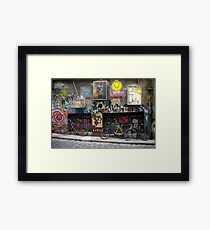 Melbourne grafitti Framed Print