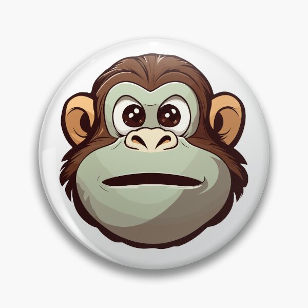 Item preview, Big monkey head designed and sold by Nemosis.