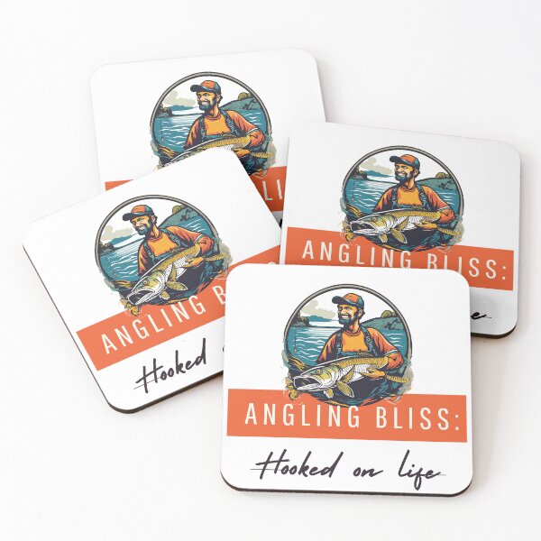 Item preview, Angling Bliss: Hooked on Life Fishing  designed and sold by BreadnButter97.