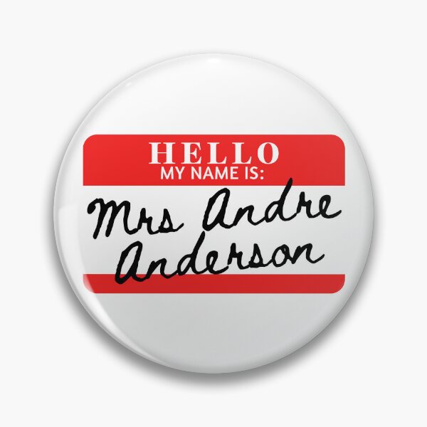 Item preview, Hello, my name is Mrs Andre Anderson designed and sold by AdhdPunk.