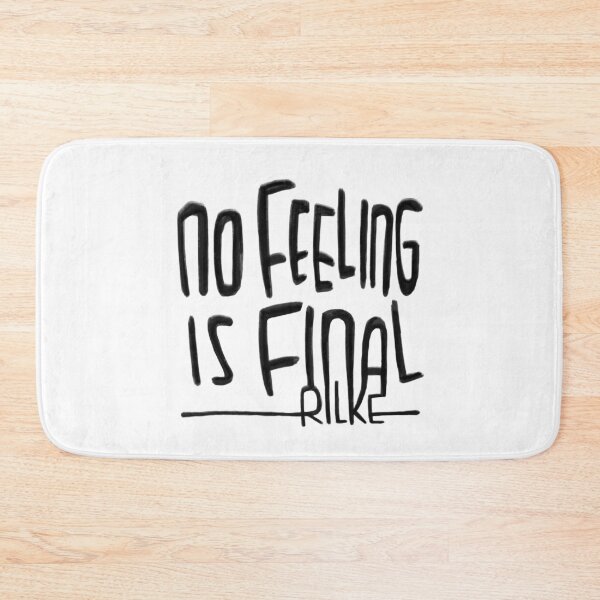Item preview, Rilke Quote designed and sold by badlydrawnbabe.