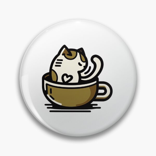 Item preview, Cat and Coffee Cat Cult Lovely Kitty Barista Cats designed and sold by sharon1210.