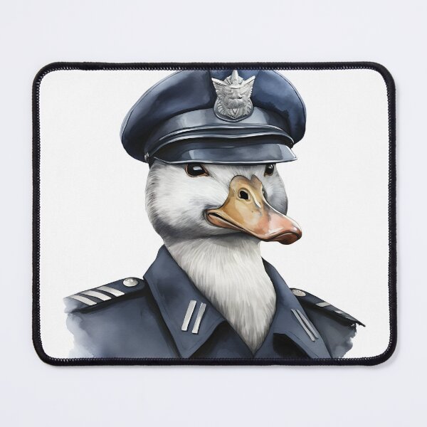 Item preview, Watercolor Air Pilot Goose designed and sold by BadLuckByDesign.