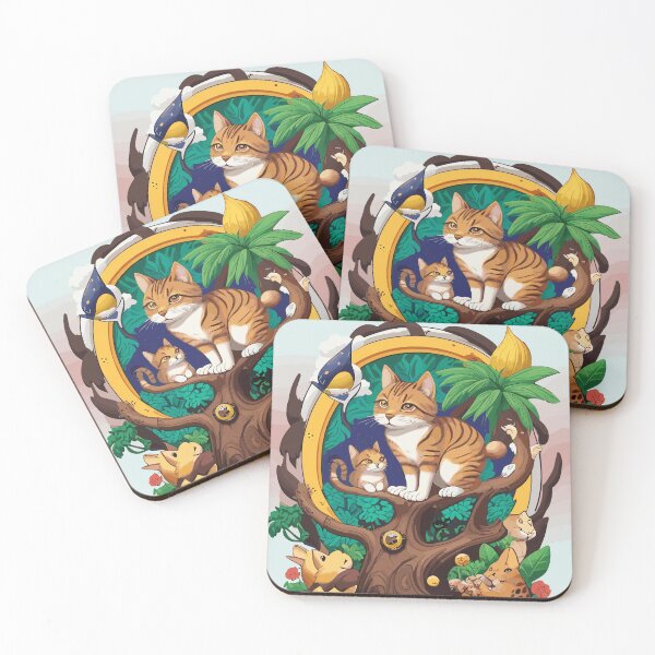 Item preview, cat in the tree designed and sold by Klaerika.