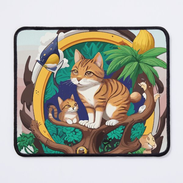 Item preview, cat in the tree designed and sold by Klaerika.