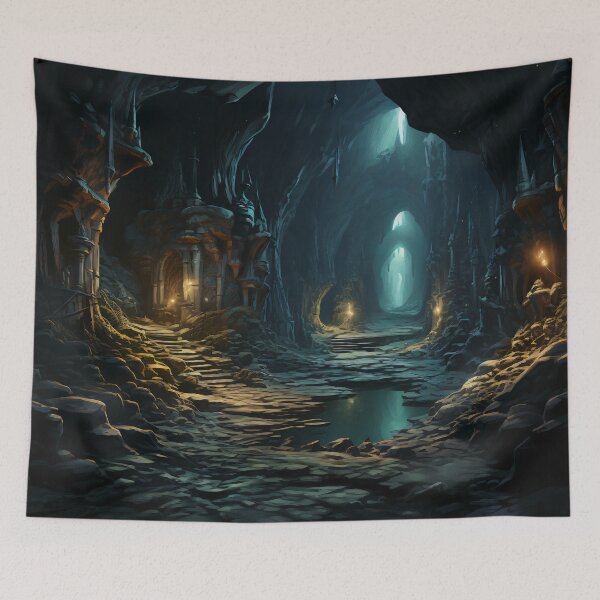 Item preview, Enshrined Abyss: The Forgotten Temple designed and sold by oanaunciuleanu.