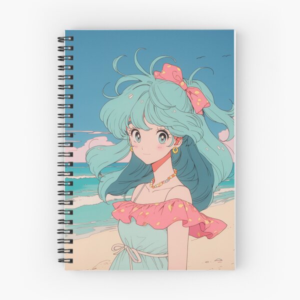 Item preview, Cute Anime Girl Walking on the Beach designed and sold by MantixD.