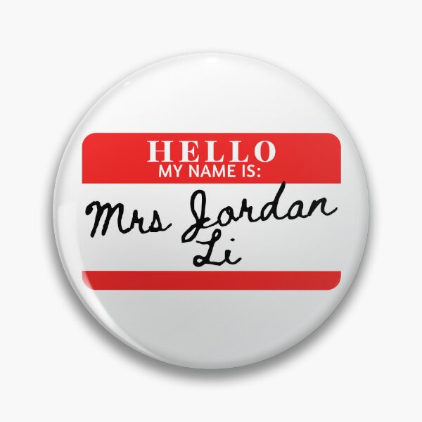Item preview, Hello, my name is Mrs Jordan Li designed and sold by AdhdPunk.