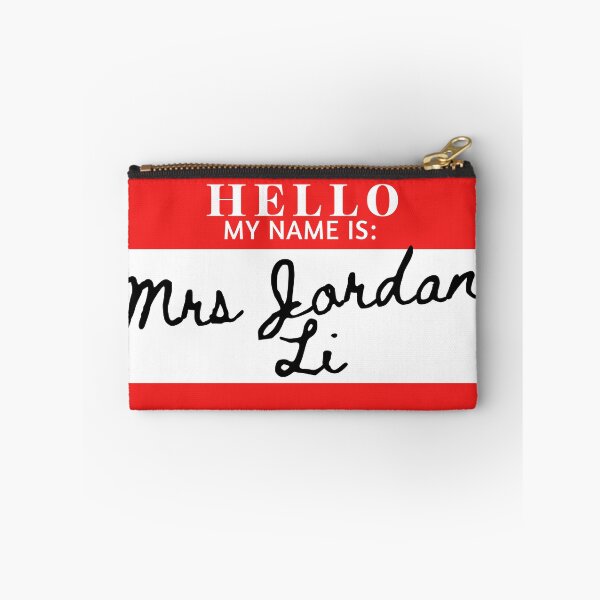 Item preview, Hello, my name is Mrs Jordan Li designed and sold by AdhdPunk.