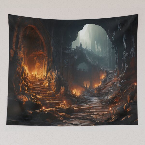 Item preview, Enshrined Abyss: The Forgotten Temple designed and sold by oanaunciuleanu.