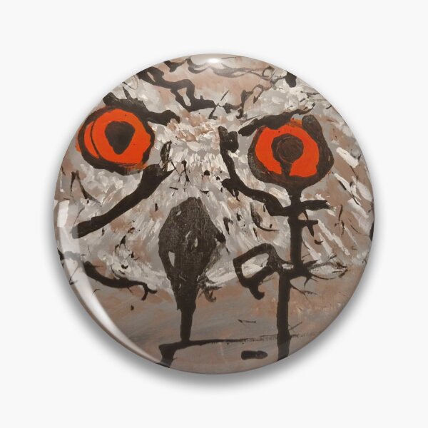 Item preview, Stormy owl designed and sold by LookWoolly.