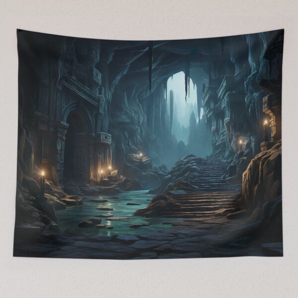 Item preview, Enshrined Abyss: The Forgotten Temple designed and sold by oanaunciuleanu.