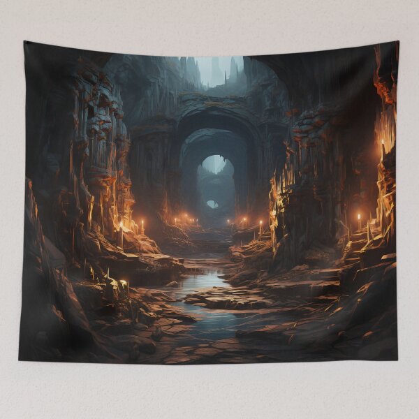 Item preview, Enshrined Abyss: The Forgotten Temple designed and sold by oanaunciuleanu.