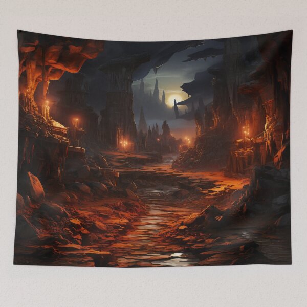 Item preview, Enshrined Abyss: The Forgotten Temple designed and sold by oanaunciuleanu.