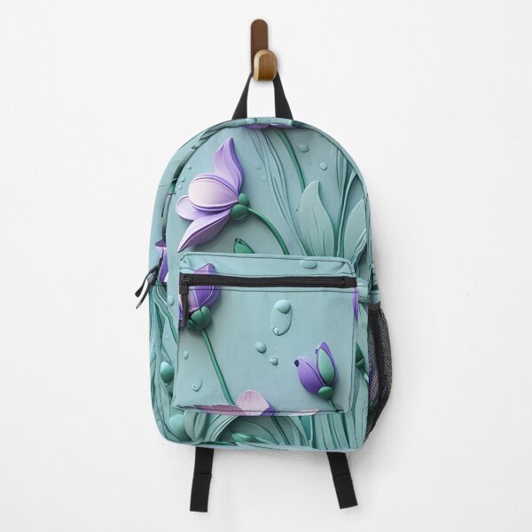 Item preview, Realistic delicate 3D wild flowers - expressive botanical pattern. designed and sold by My-fake-places.