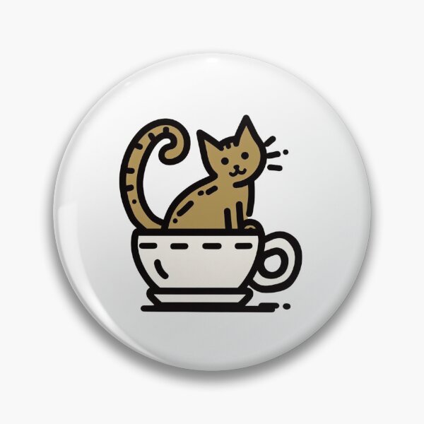 Item preview, Cat and Coffee Cat Cult Lovely Kitty Barista Cats designed and sold by sharon1210.