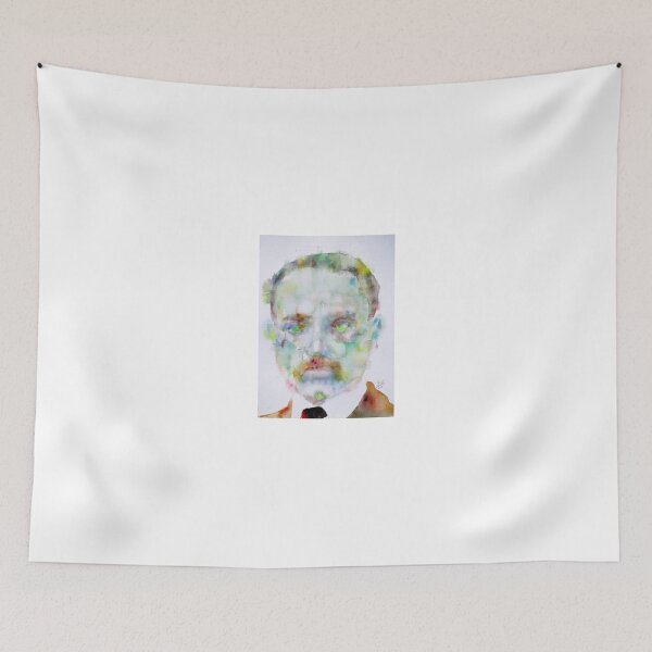 Item preview, RAINER MARIA RILKE - watercolor portrait.3 designed and sold by lautir.