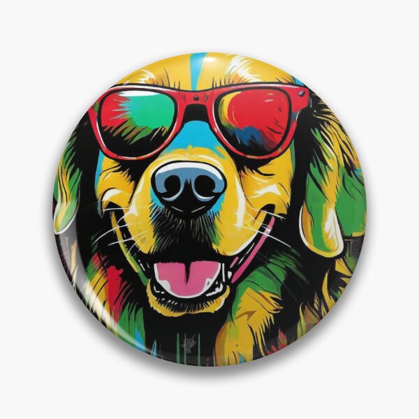 Artikelvorschau, Golden Retriever Brille-Hundebrille entworfen und verkauft von Petsthetic.