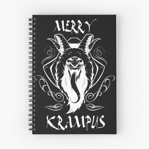 Item preview, Ah Merrry White Krampus designed and sold by SketchWrks.