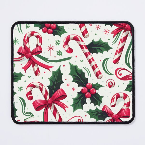 Item preview, Christmas Candy Cane Pattern designed and sold by ArtFactoryAI.