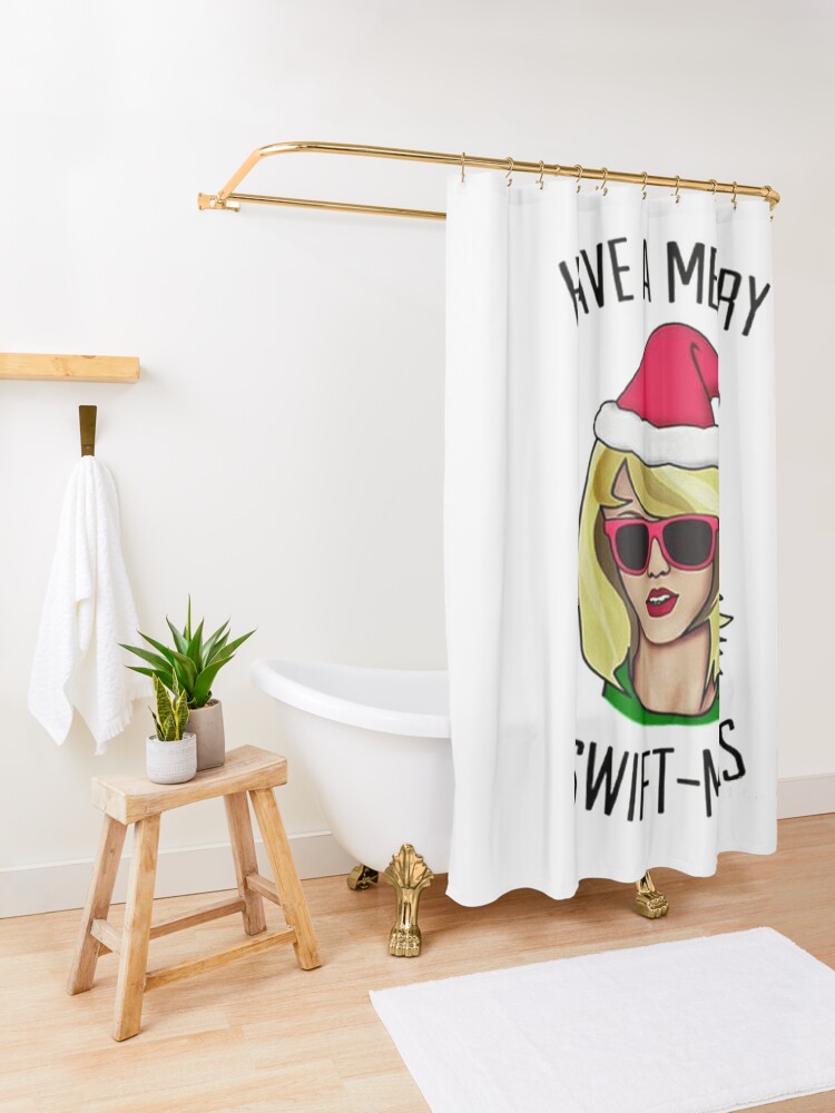Discover Swiftmas Shower Curtain