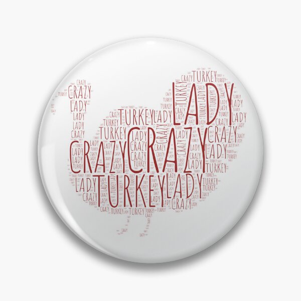 Item preview, Crazy Turkey Lady Funny Matching Thanksgiving Family Women designed and sold by KAYDEE01212 ✨.