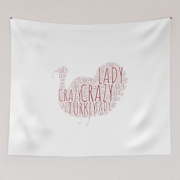 Item preview, Crazy Turkey Lady Funny Matching Thanksgiving Family Women designed and sold by KAYDEE01212 ✨.
