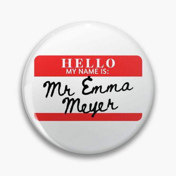 Item preview, Hello, my name is Mr Emma Meyer designed and sold by AdhdPunk.