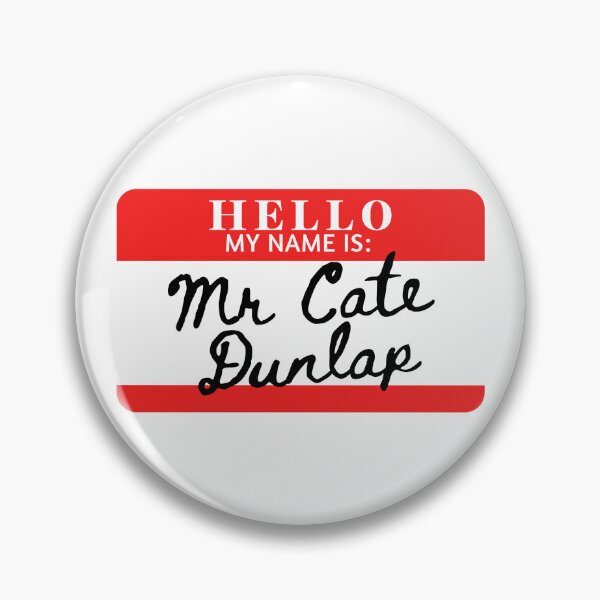 Item preview, Hello, my name is Mr Cate Dunlop designed and sold by AdhdPunk.