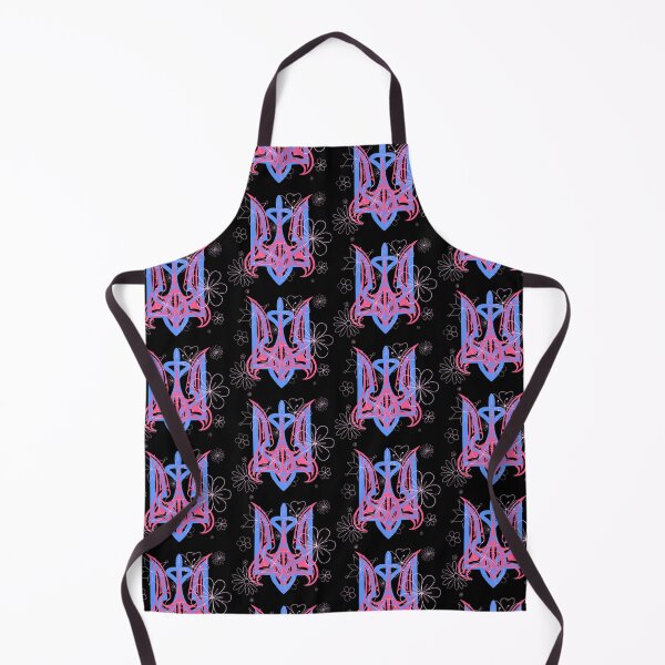 Aperçu de l'œuvre Trident ukrainien floral créée et vendue par ghettotoro.