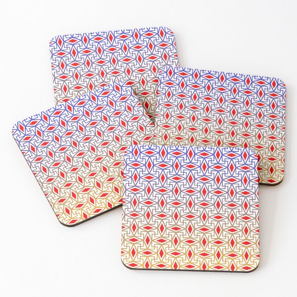Item preview, Lozenges & Svastiskas Roman Mosaic Pattern designed and sold by frederic Lecut.